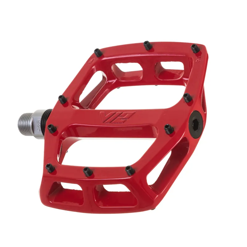 DMR V12 Pedals in Red-1